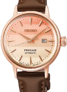 Seiko Presage SRE014J1 Stainless steel Golden