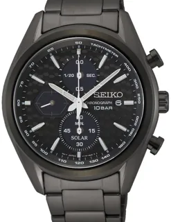 Seiko Chronograph SSC773P1 Stainless steel Black