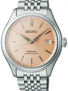 Seiko Presage SPB467J1 Stainless steel Orange