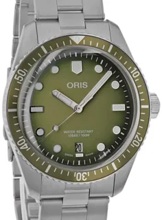 Oris Divers Sixty Five 01 733 7707 4057-07 8 20 18 Stainless steel Green