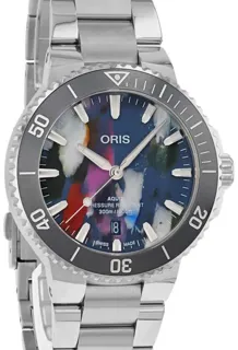 Oris Aquis 01 733 7787 4150-07 8 22 04PEB Stainless steel Multi-colored