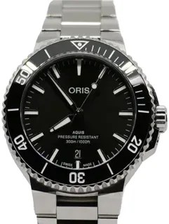 Oris Aquis 01 733 7787 4154-07 8 22 04PEB Stainless steel Black