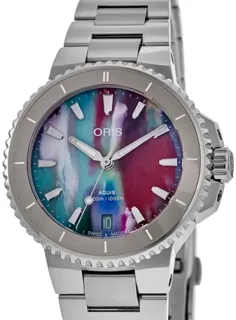 Oris Aquis 01 733 7792 4150-07 8 19 05P Stainless steel Multicolored