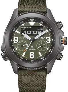 Citizen Promaster Land JV1005-02W Stainless steel Green