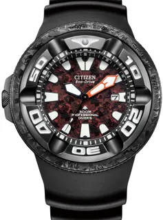 Citizen Promaster Marine BJ8059-03Z Stainless steel Red