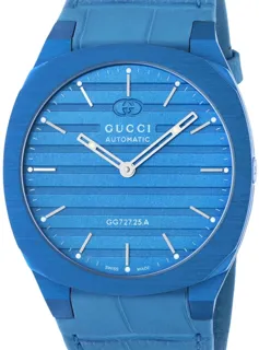 Gucci 25H Automatic YA163324 Aluminium Blue