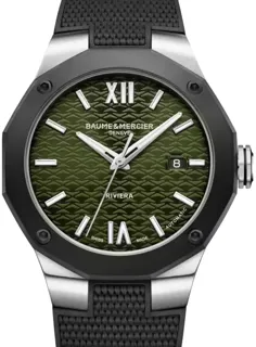 Baume & Mercier Riviera M0A10763 Stainless steel Green