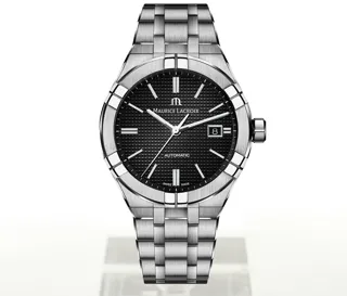 Maurice Lacroix Aikon Automatic AI6008-SS002-330-1 Stainless steel Black