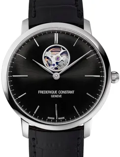 Frédérique Constant Slimline FC-312B4S6 Stainless steel Black