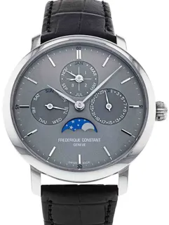 Frédérique Constant Slimline FC-775G4S6 Stainless steel Gray