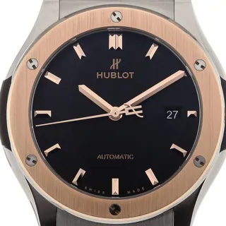 Hublot Classic Fusion 45, 42, 38, 33  542.NO.1181.RX Titanium Black