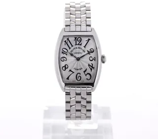 Franck Muller Cintree Curvex 7502 QZ 39mm Stainless steel Silver