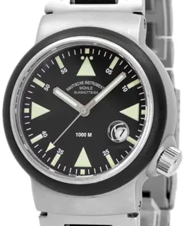 Mühle Glashütte S.A.R. M1-41-03-MB 42mm Stainless steel and Rubber Black