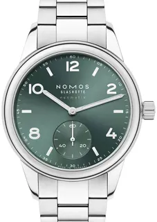 NOMOS Club 746 Stainless steel Green