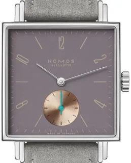 NOMOS Tetra 475 Stainless steel Purple