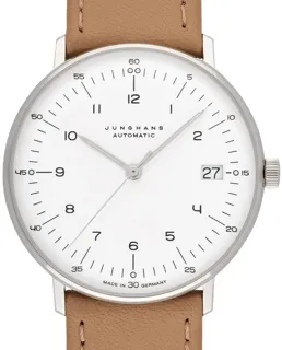 Junghans max bill 27/4107.02 Stainless steel White