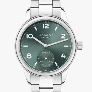 NOMOS Club 745 Stainless steel Green