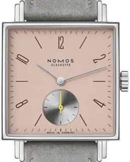 NOMOS Tetra 474 Stainless steel Pink