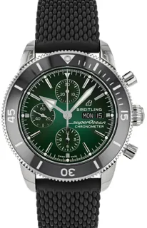 Breitling Superocean Heritage A13313121L1S1 Stainless steel Green