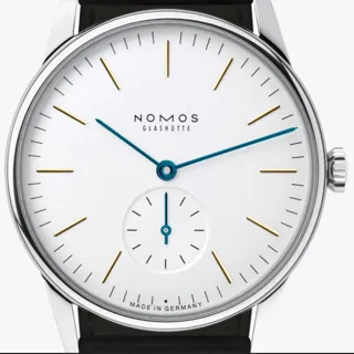 NOMOS Orion 301 Stainless steel White