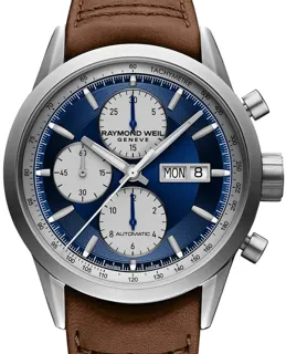 Raymond Weil Freelancer 7732-TIC-50421 Stainless steel and PVD Blue