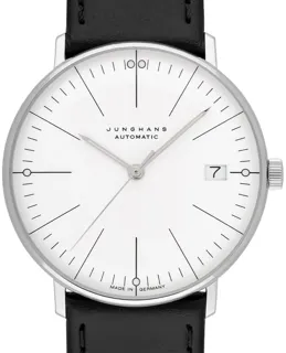 Junghans max bill 27/4105.02 Stainless steel White