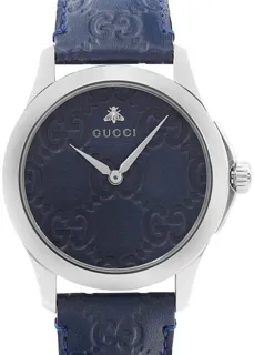 Gucci G-Timeless YA1264032 Stainless steel Blue