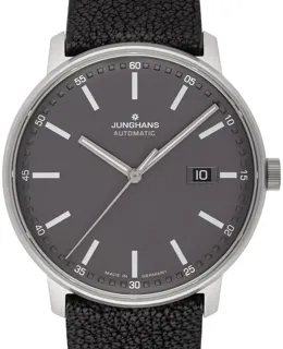 Junghans FORM 27/2001.00 40mm Titanium Black