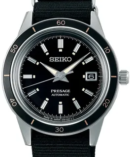 Seiko Presage SRPG09J1 Stainless steel Black