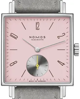 NOMOS Tetra 476 Stainless steel Pink