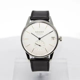 NOMOS Orion 360 Stainless steel White