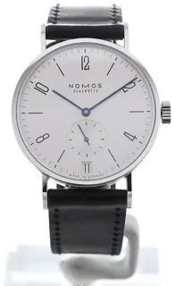 NOMOS Tangomat 602 Stainless steel White