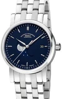 Mühle Glashütte Teutonia M1-44-62-MB 39mm Stainless steel Blue