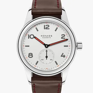 NOMOS Club 701.1 Stainless steel White