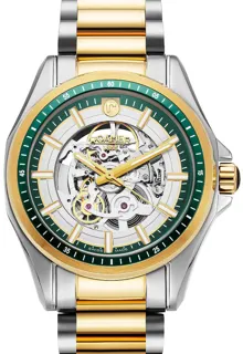 Roamer Rockshell Mark III Skeleton 220984 48 75 20 Stainless steel Green