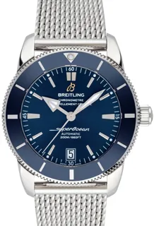 Breitling Superocean Heritage II 42 AB2010161C1A1 Stainless steel Blue