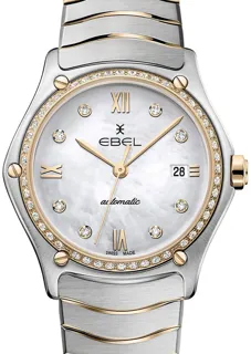 Ebel Sport Classic 1216429A Red gold$Stainless Steel Silver