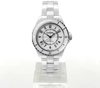 Chanel J12 H5700 White ceramic White