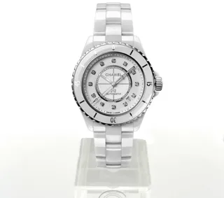 Chanel J12 H5705 White ceramic White