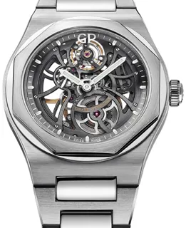 Girard-Perregaux Laureato Skeleton 81015-11-001-11A Stainless steel Skeletonized