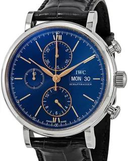 IWC Portofino IW391036 Stainless steel Blue