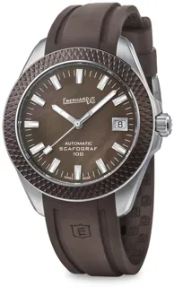 Eberhard & Co. Scafograph 41039.02 CU Stainless steel Brown