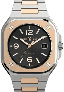 Bell & Ross Instruments BR05A-BL-STPG/SSG Bicolor Black