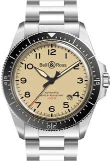 Bell & Ross BR V2 BRV292-BEI-ST/SST Stainless steel Beige