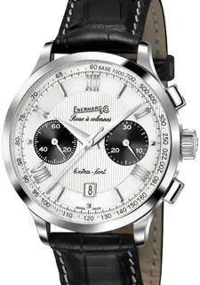 Eberhard & Co. Extra Fort 31956.7 CP Stainless steel White