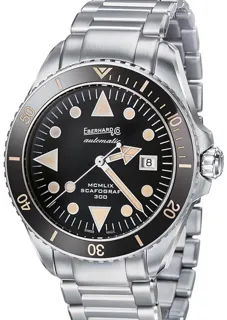 Eberhard & Co. Scafograf 41034V.07 CAD Stainless steel Black