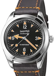 Eberhard & Co. Scientigraf 41043.02 CP Stainless steel Black