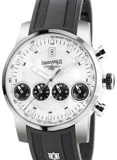 Eberhard & Co. Chrono 4 31073.12 CU 42mm Stainless steel White