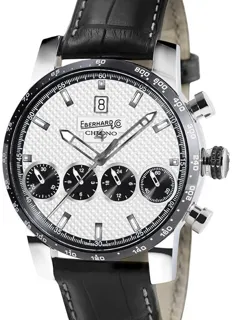 Eberhard & Co. Chrono 4 31073.05 CN CP 42mm Stainless steel White