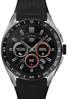 TAG Heuer Connected SBR8A10.BT6259 Stainless steel Black